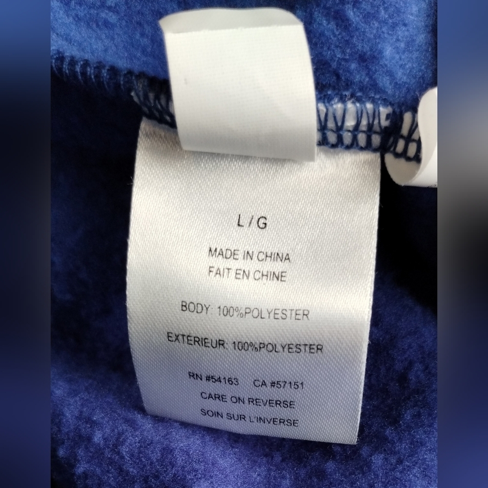 Blue Chicago Cubs Hoodie G-lll Blue 2016 World Series MLB (L) - Picture 8 of 8